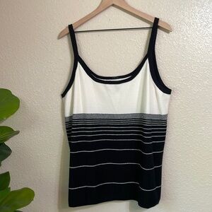 Avenue sweater striped tank top